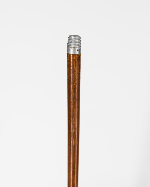 Besenstiel lackiert 1500 x 24 mm, Gewinde